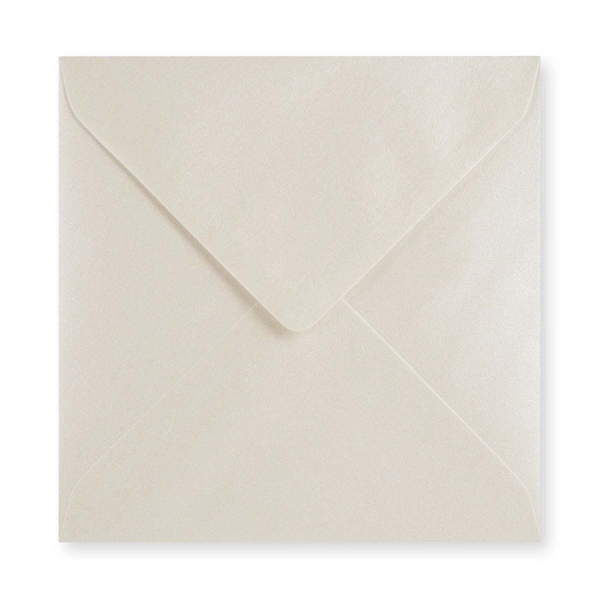 155x155mm Oyster Lustre Square gummed obične 90gsm tkane omotnice