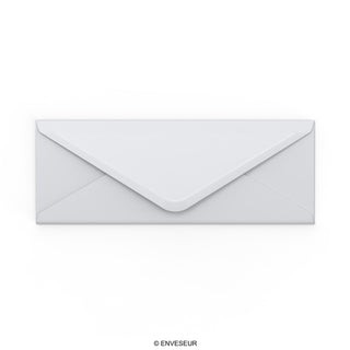 80x215mm OYSTER LUSTRE WALLET GUMMED PLAIN 90GSM WOVE