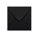 Crna omotnica s V-preklopom 155×155 mm