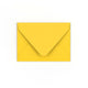 C7 Mid Yellow Gummed V-Flap Envelope (82 x 113mm)