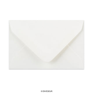 62x94mm bijeli položeni novčanik gumed obične 100gsm omotnice