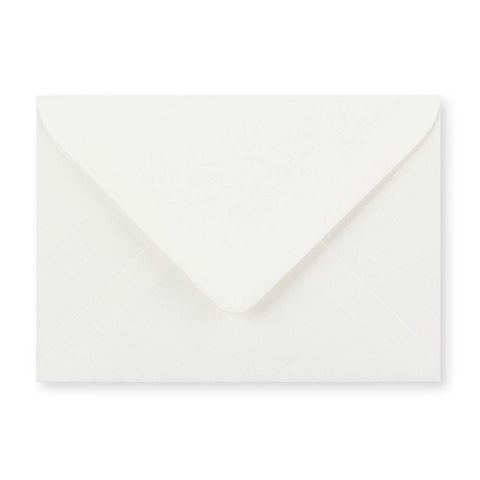 C6 White Gummed V-Flap Envelope (114 x 162mm)