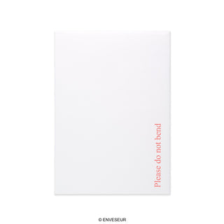 Bijela Omotnica s Kartonskom Stražnjicom  – Tiskano 324x229 mm (C4)