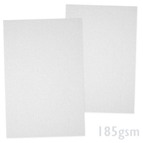 Bijeli rebrasti papir 185g/m²