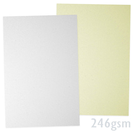 Papir s lanenom teksturom 246g/m²