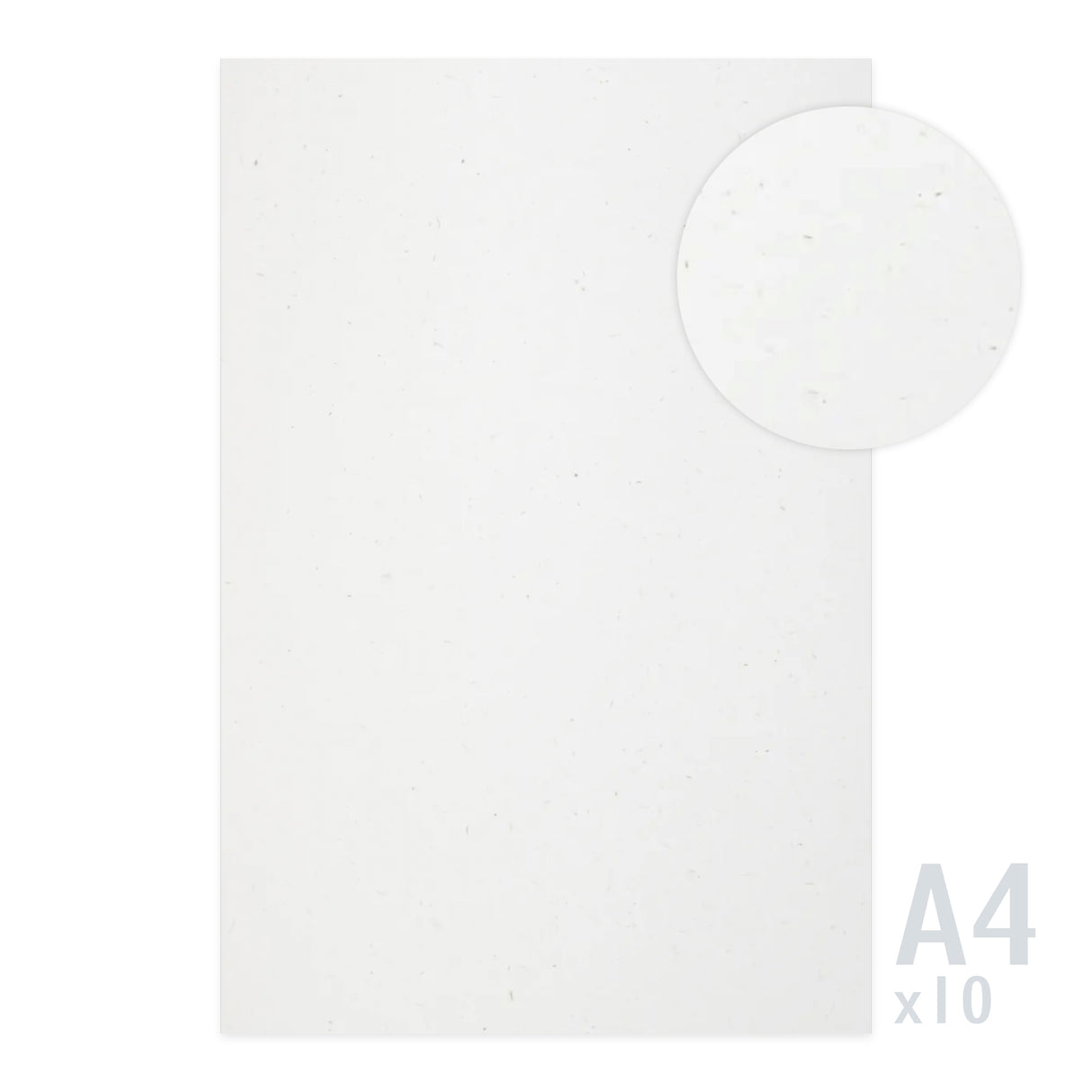 Bijeli papir 130g/m² - 10 A4 listova