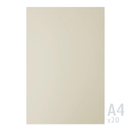 Sirio Color krem papir 140g/m² - 20 A4 listova