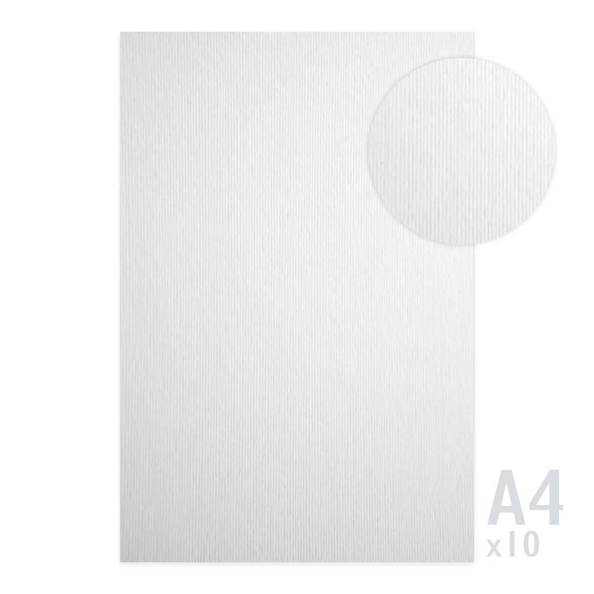 Papir s lanenom teksturom 215g/m² - 10 A4 listova