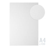 Bijeli papir s rebrastom teksturom 185g/m²