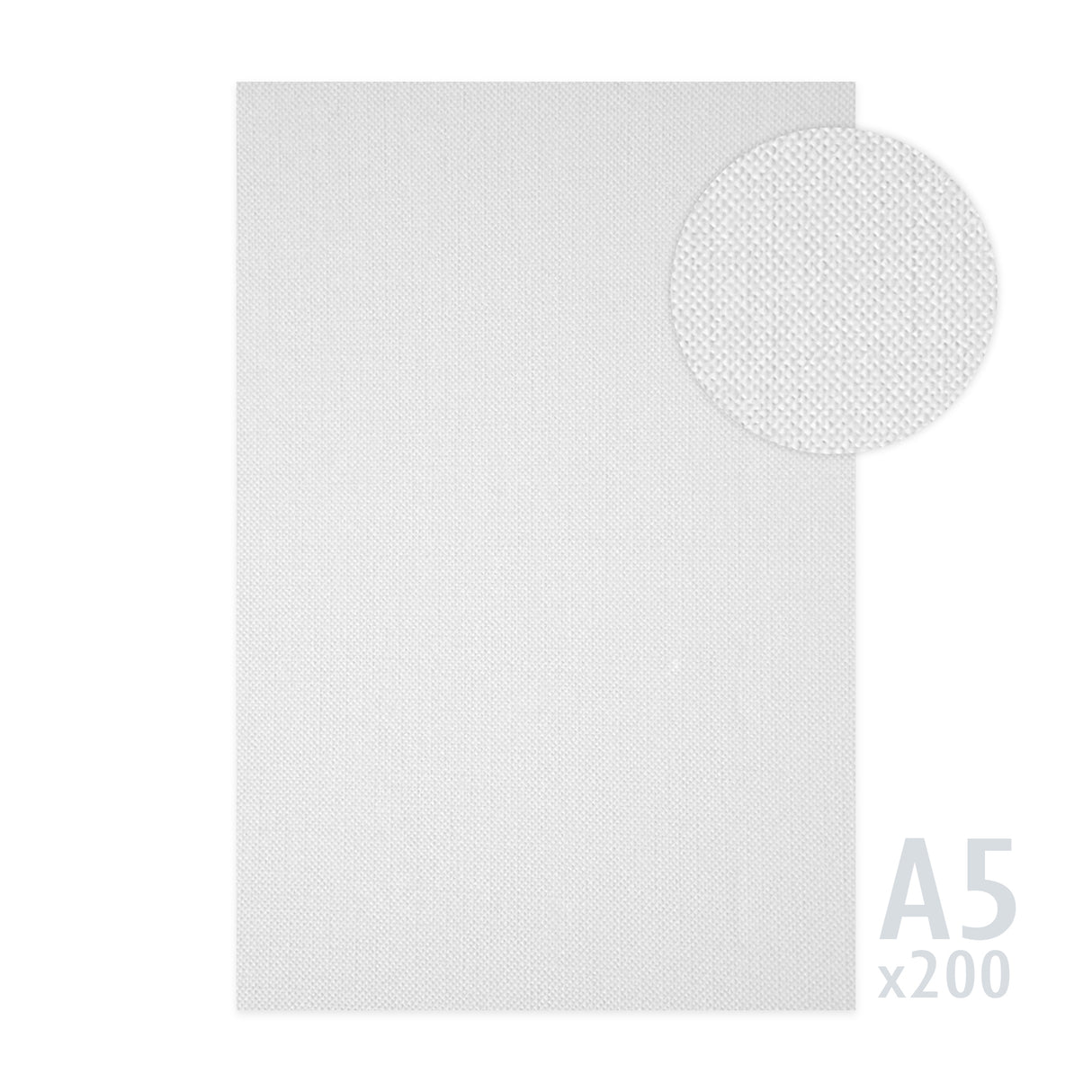 Bijeli rebrasti papir 185g/m²