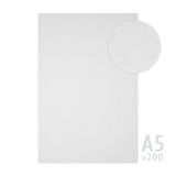 Bijeli rebrasti papir 185g/m²