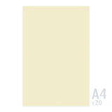Lessebo papir 170g/m² - 20 listova