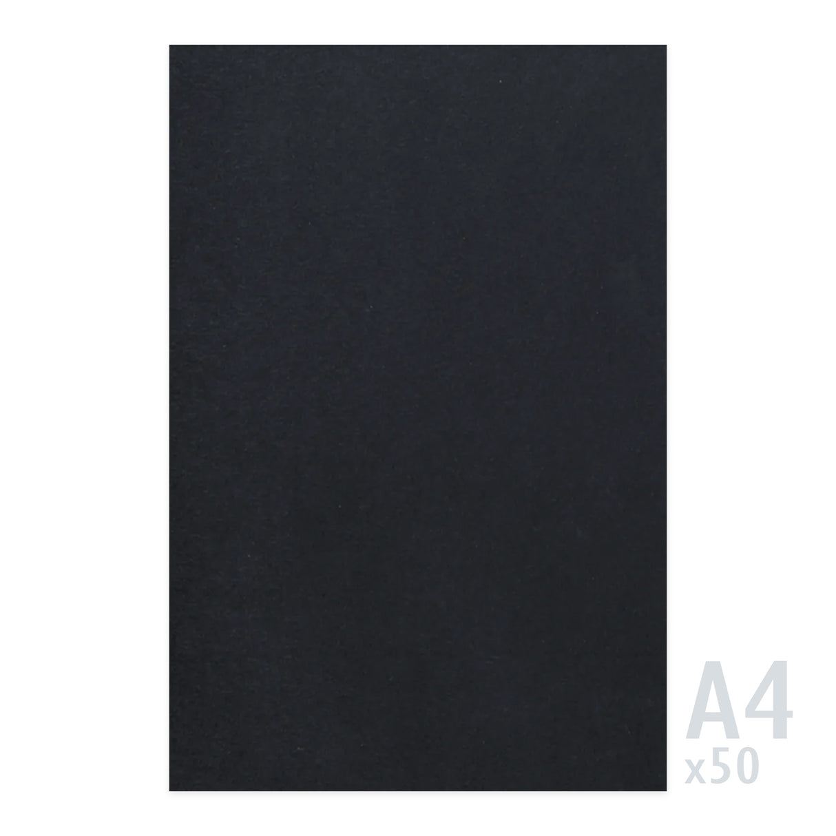 Crni papir 225g/m² - 50 A4 listova
