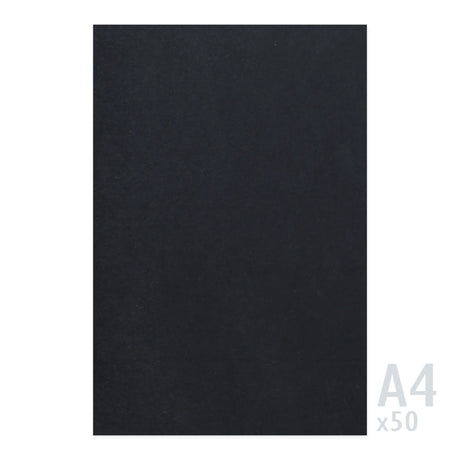 Crni papir 225g/m² - 50 A4 listova