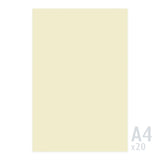 Lessebo papir 240g/m² - 20 listova