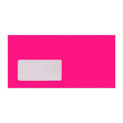 Neon roza omotnica s prozorom 110x220 mm (DL)