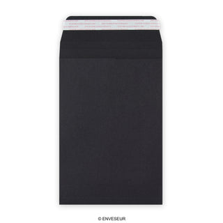 229x162x25 Crna pošta Marque lagani Gusset 180gsm Omotnice za ogulitje i brtvljenje