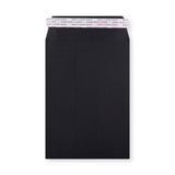 229x162mm Marka crne pošte lagani 180gsm oguliti i zatvoriti omotnice