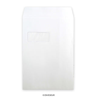 324x229mm bijeli post marque prozor lagan 180gsm P / S