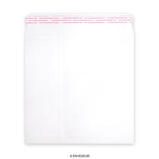 155x155mm Bijeli kvadratni post Marque lagani 180gsm oguliti i zatvoriti omotnice