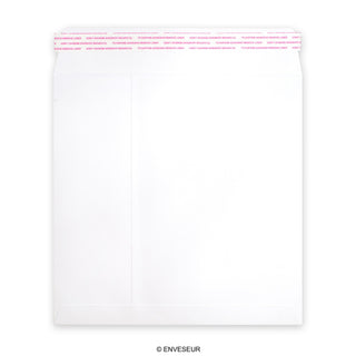164x164mm Bijeli kvadratni post Marque lagani 180gsm oguliti i zatvoriti omotnice