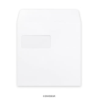 220x220mm Bijeli kvadratni post Marque lagani 180gsm Omotnice za ogulitje prozora i brtvljenje