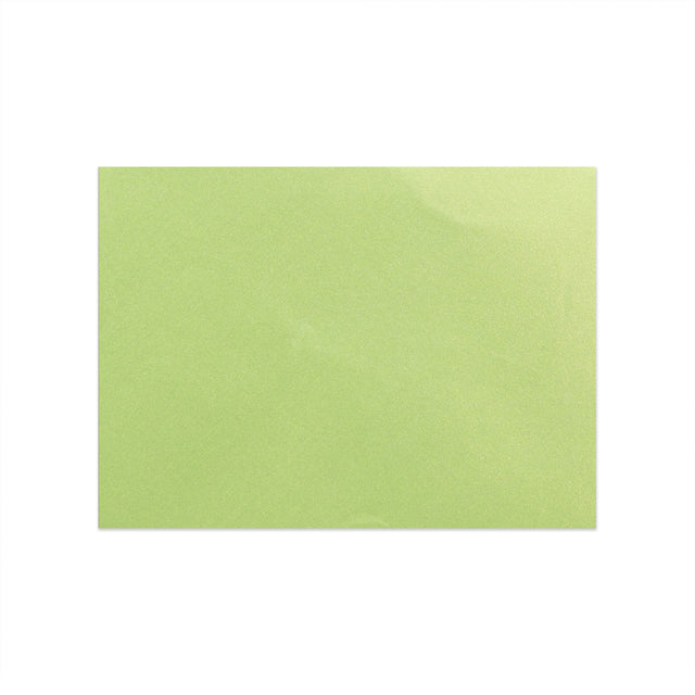 Pearlescent Envelopes Green Lime 82 x 113 mm (C7) Gummed