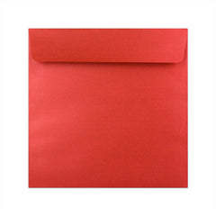 Pearlescent Envelopes Red 170 x 170 mm Peel and Seal