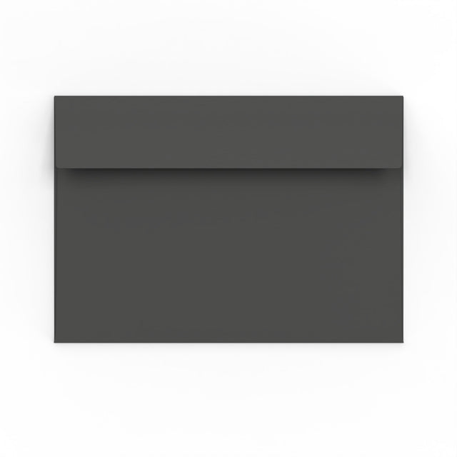Creative Colour Peel & Seal Envelopes Black 162 x 229 mm (C5)