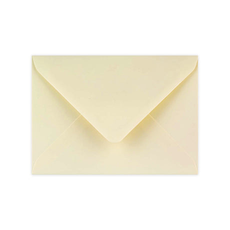 114x162 mm (C6) Kuverta boje bjelokosti glatke površine