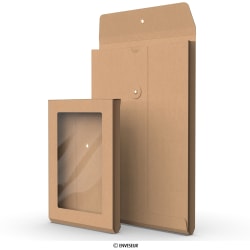 Omotnice s cijelim prozorom i umetkom od špage i podloške