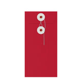 Obojene kuverte sa zatvaračem na uzicu i pločicu