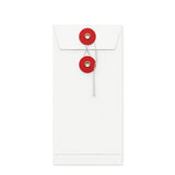 Obojene kuverte sa zatvaračem na uzicu i pločicu