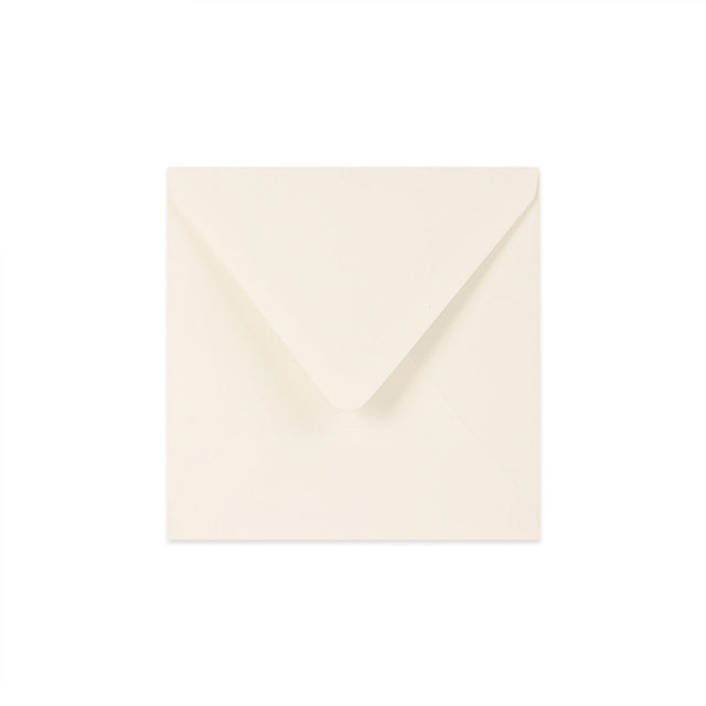 Paper Lined Envelopes Ivory + White Fancy Paper 160 x 160 mm