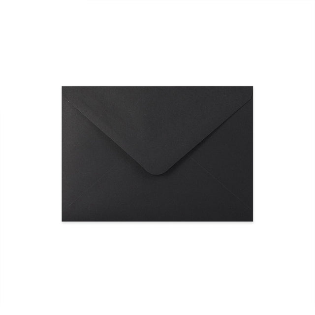 Paper Lined Envelopes Black + Red Fancy Paper 162 x 229 mm (C5)