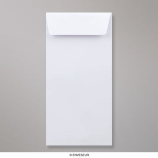 220x110 Bijela kora i brtvljeni džep 110gsm omotnice