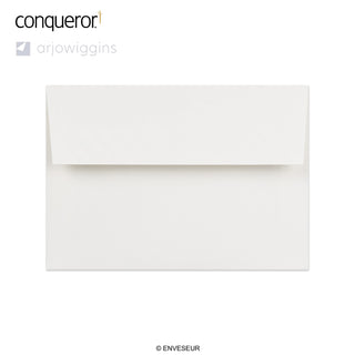114x162 High White Conqueror C6 Laid Wallet Peel &amp; Seal 120gsm Envelopes